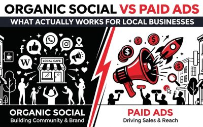 Organic Social vs Paid Ads: What Actually Works for Local Businesses