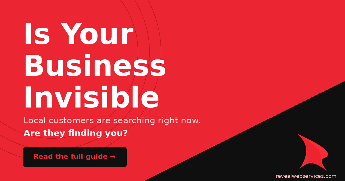 Modesto business online visibility - Reveal Web Services